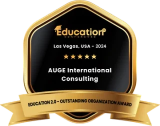 Official badge: Outstanding Organization Award, Education 2.0 · Las Vegas, 2024