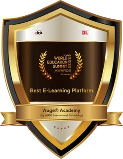 Official badge: Best E-Learning Platform, elets World Education Summit Awards, 2026